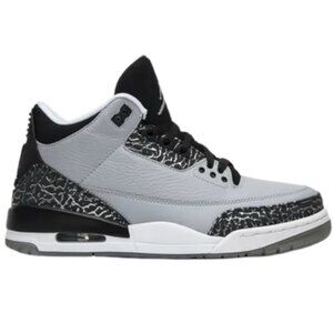 NIKE Men's Air Jordan 3 Athletic Shoes Size 11 In Retro Wolf Grey